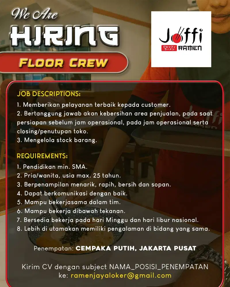 FLOOR CREW resto