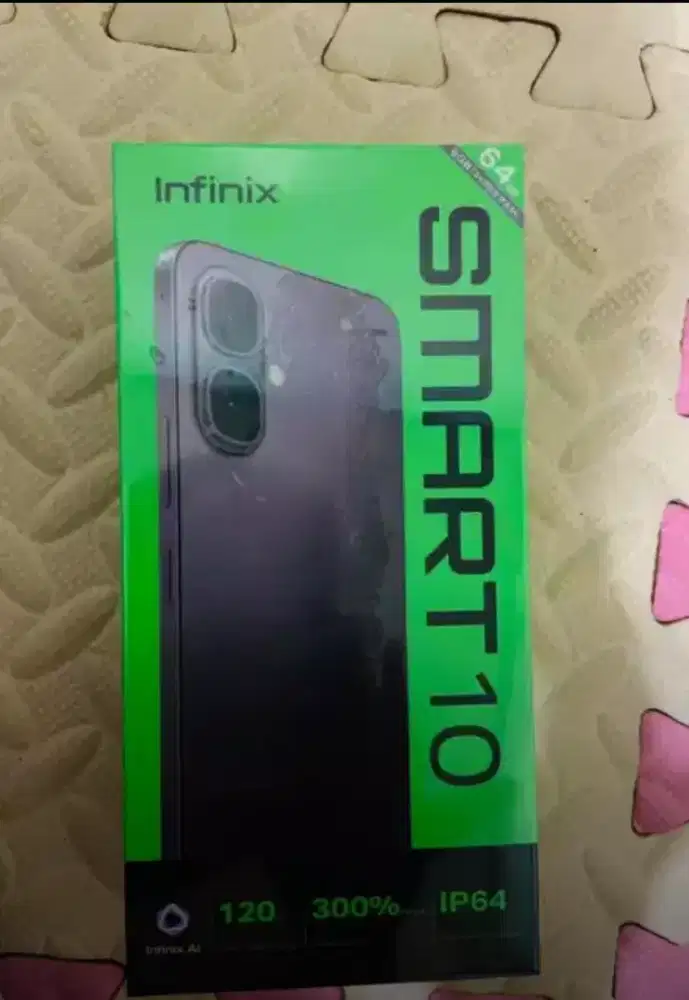 hp infinix smart 10 segel baru Gress