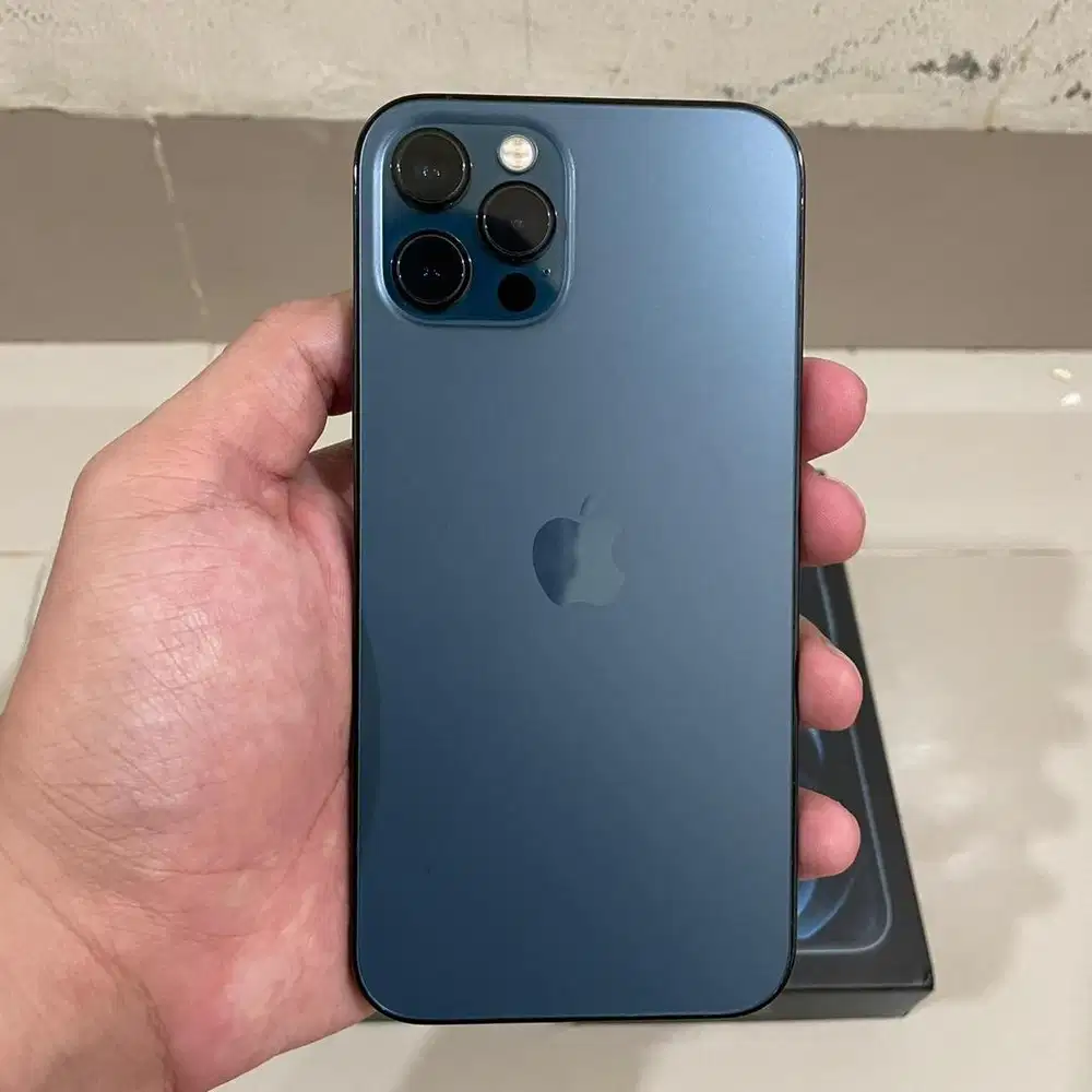 IPhone 12 Pro 128GB Fullset Lengkap MULUSS