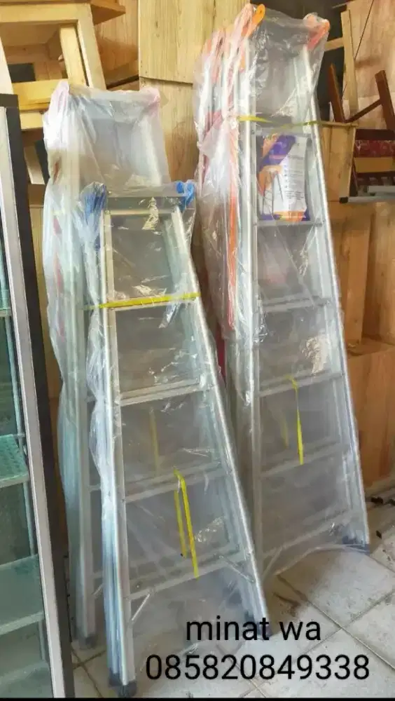 TANGGA aluminium new baru