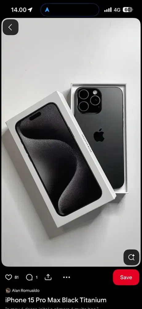 Iphone 15 pro 512 GB ibox