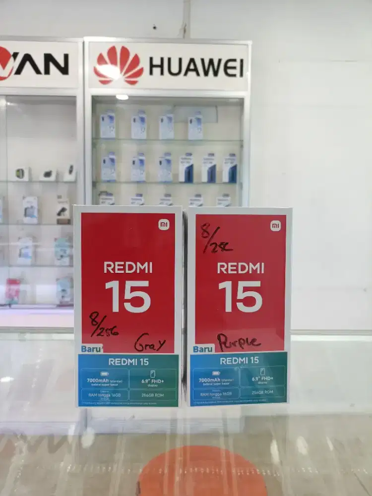 Redmi 15 (8/256) GB Baru Resmi Xiaomi²