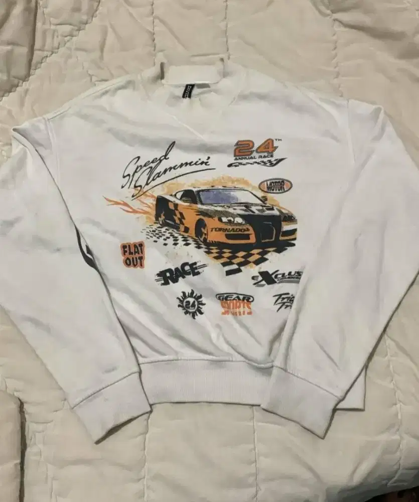 sweater crop hnm ori