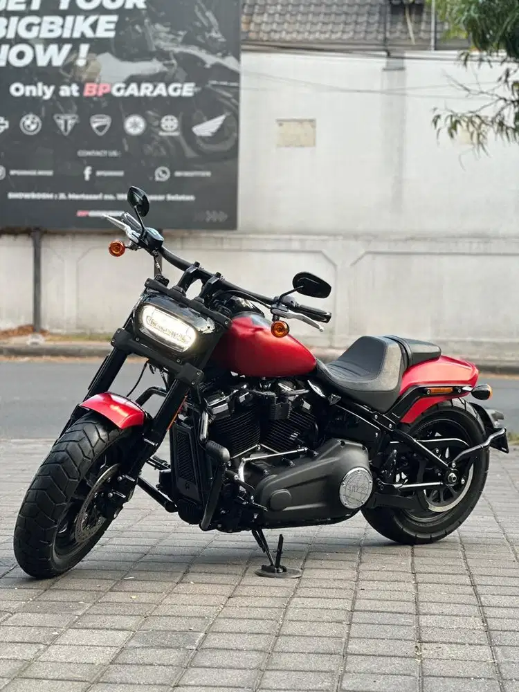 H-D Softail Fat bob 114Ci Full Paper ATPM low odo simpanan acc ++