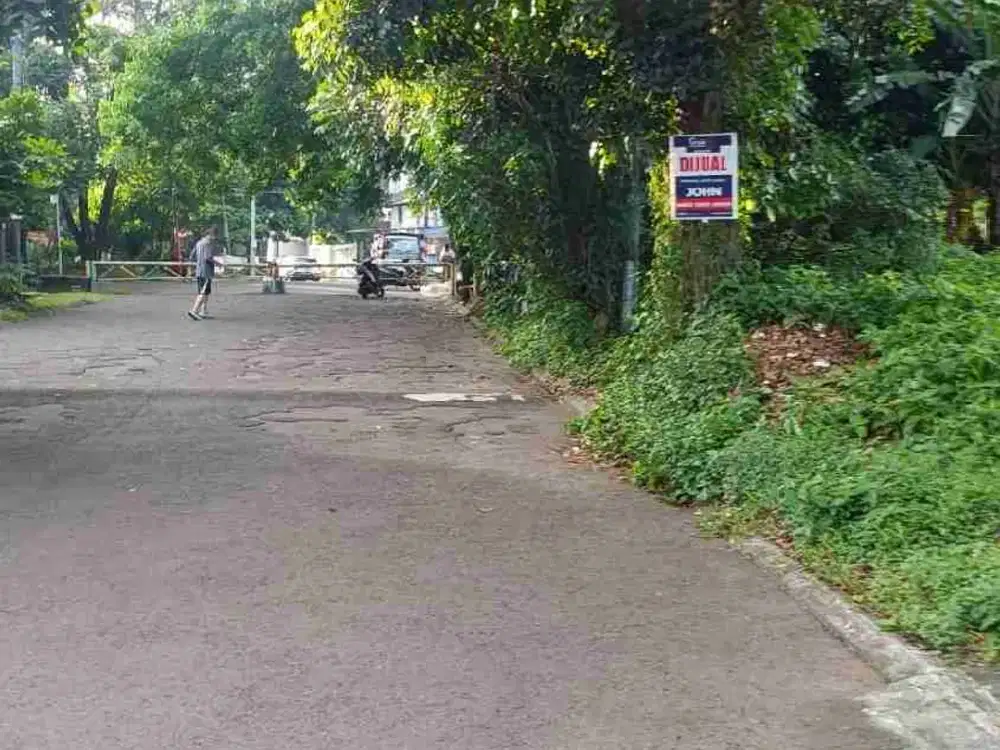 Dijual murah Kavling  siap bangun  di BSD  sektor 1.6 jalan lebar