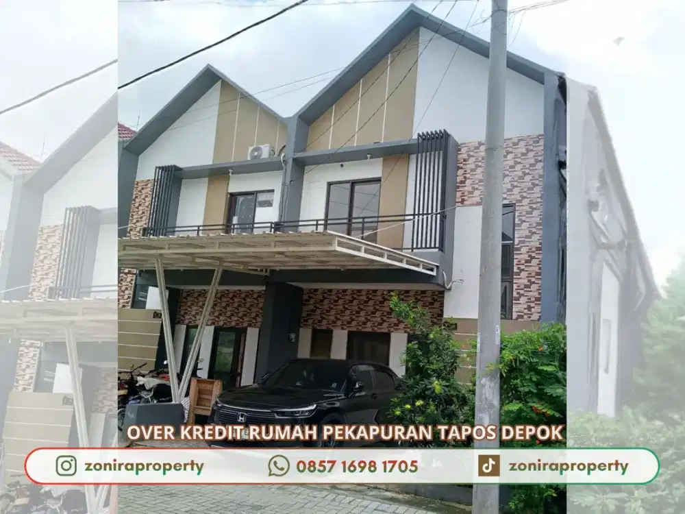 Over Kredit 89 JT Rumah Pekapuran Depok di Oma Cimanggis Regency dkt Tol