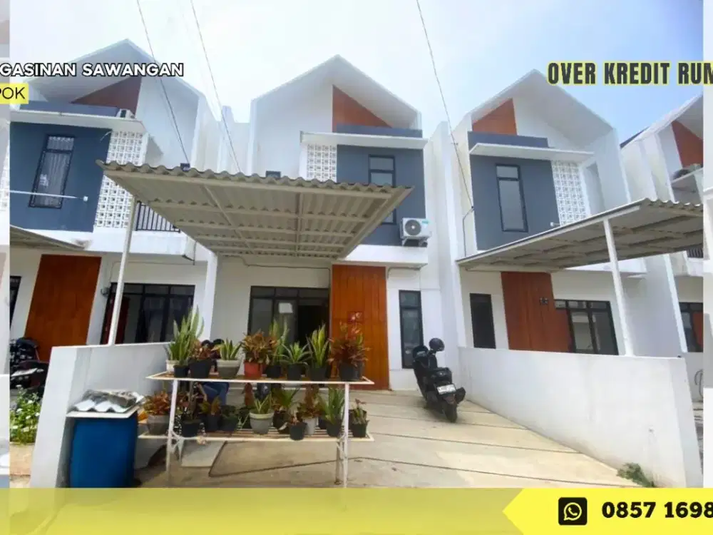 Over Kredit Rumah 2LT 79JT Pengasinan Sawangan Depok dekat Tol di Grand Haikal