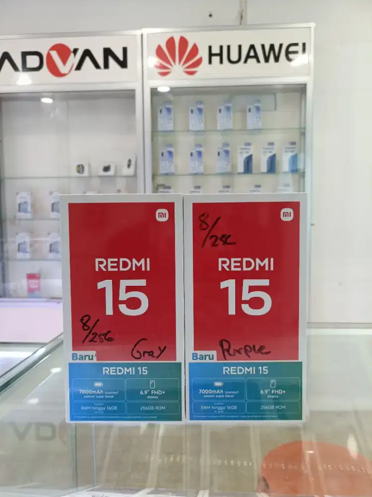 Redmi 15 (8/256) GB Baru Resmi Xiaomi⁸