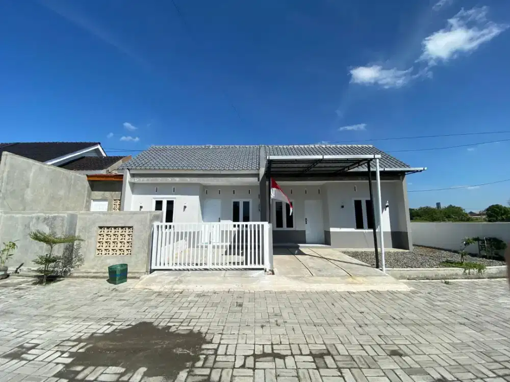 Dijual Rumah dan Tanah kavling Lokasi di tempel gatak selatan kopasus