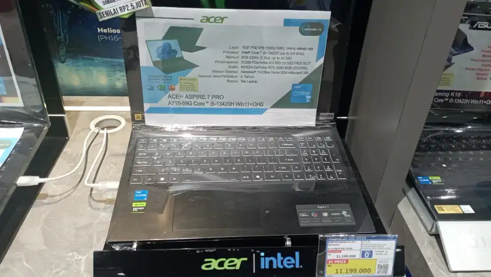 ACER ASPIRE 7 PRO 8GB | 256GB CICILAN TANPA KARTU KREDIT