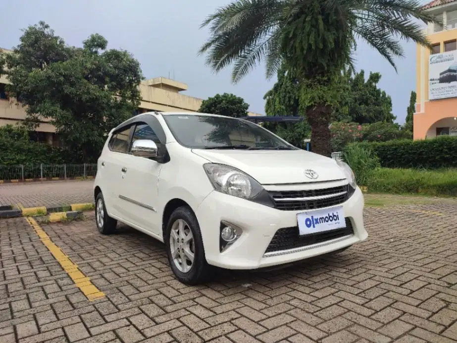 TDP 4,JT Toyota Agya 1.0 G Bensin-AT Putih 2013
