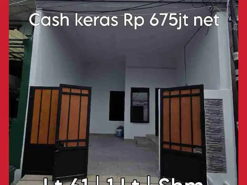 Wilson Rumah baru murah high ceiling di cipondoh makmur