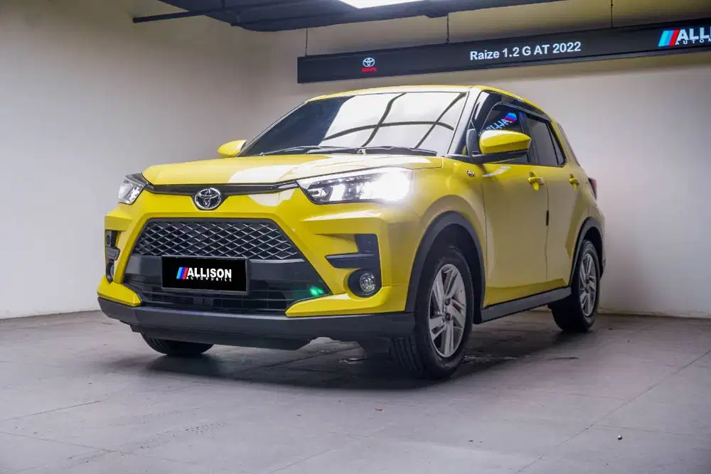 [LOW KM!!!] Toyota Raize 1.2 G AT 2022 NoPol Ganjil