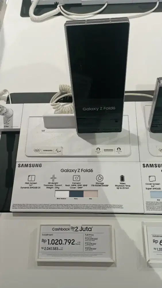 GALAXY Z FOLD6 256GB CICILAN TANPA KARTU KREDIT