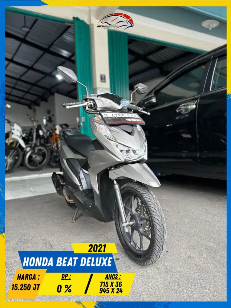 HONDA BEAT DELUXE 2021 MURAH BERKUALITAS HIKMAH MOTOR KEPUH MALANG