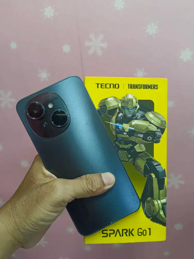 Tecno Spark go 1 ram 4/64 mulus fullset