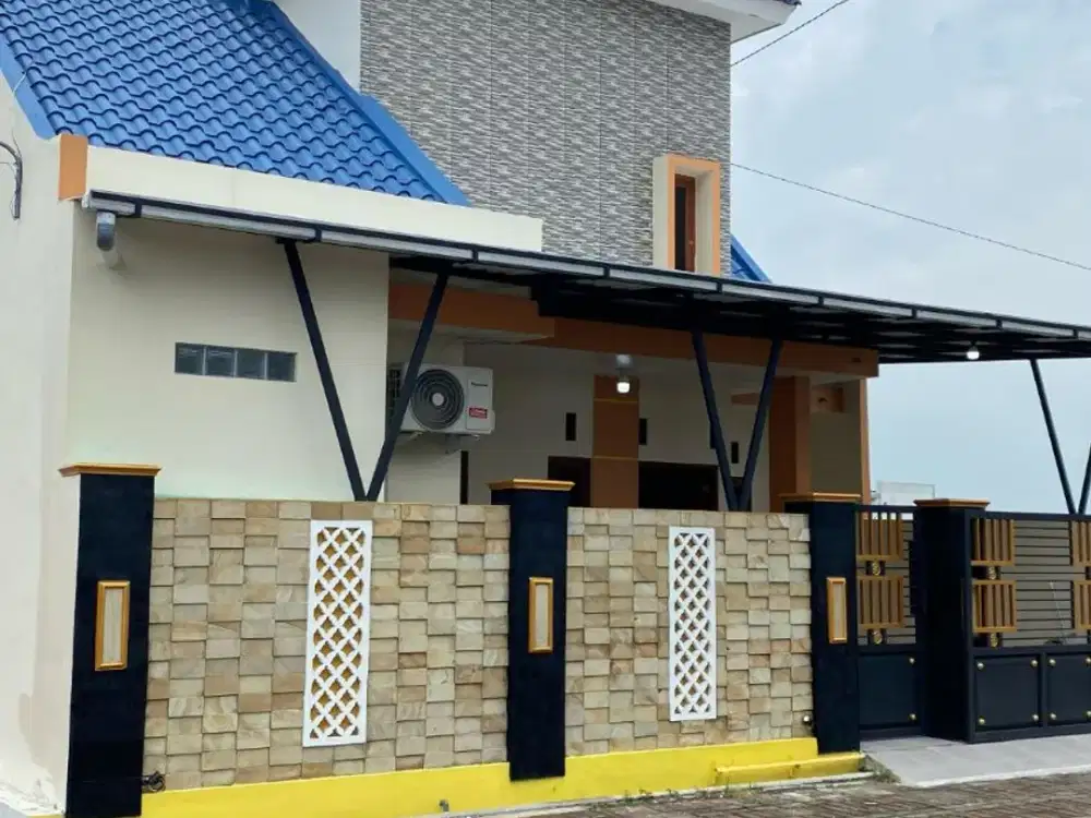 Dijual RUmah dan kaevling tanag Free desain pesan bangun Harga NEGO Di Solo Raya