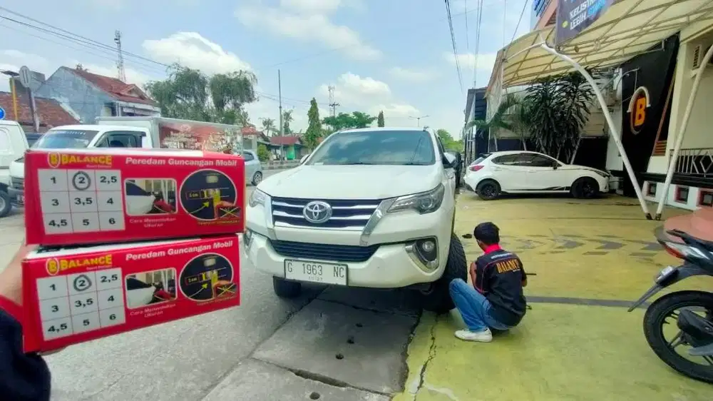 Pasang diBengkel STARJAYA Pekanbaru, Anti Limbung Mobil BALANCE DAMPER