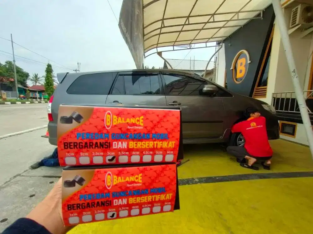 Mobil OLENG Langsung Stabil dg SPRING BUFFER BALANCE ! BISA COD