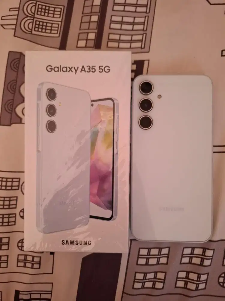 Jual samsung A35 5G 8/256GB (masih garansi)