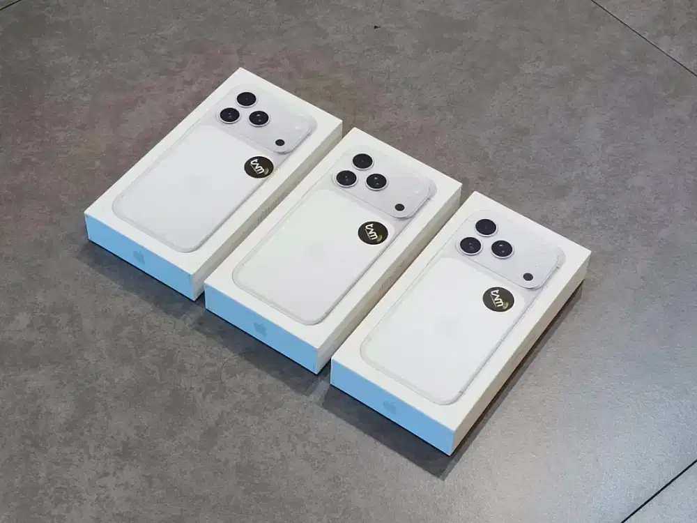 READY!!! IPhone 17 Pro 256GB New Segel Garansi iBox PA/A Warna Silver