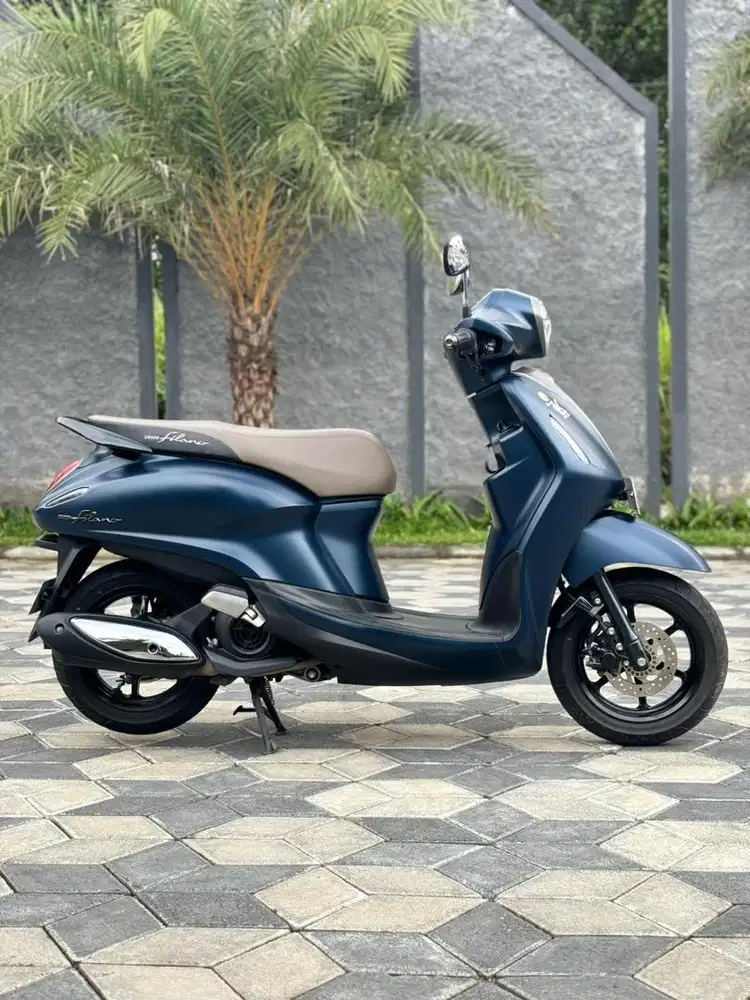 Yamaha Grand Filano Hybird 2023 Biru Nopol N Koko Motor