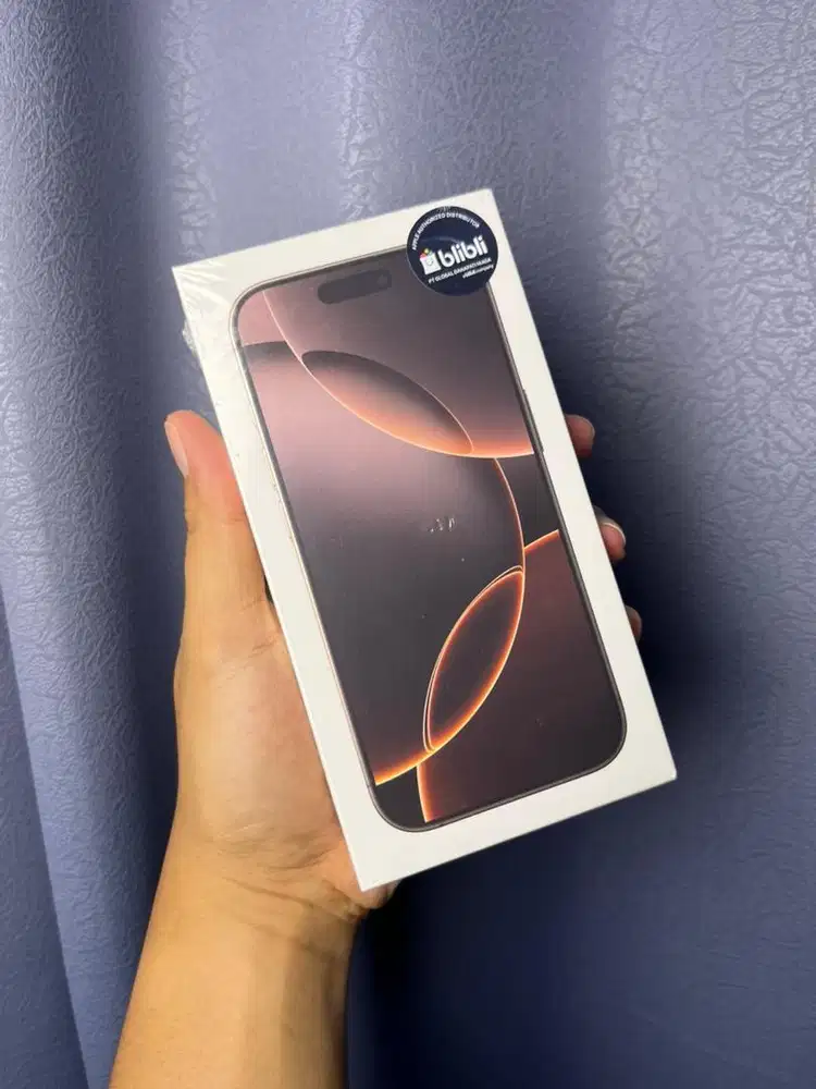 iphone 16 Pro 256gb iBox New Segel bisa tt