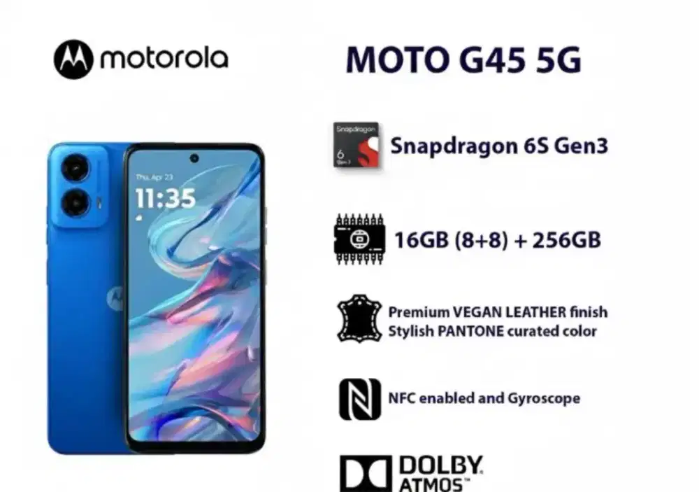 Motorola G45 5G, Spek Tinggi Harga Terjangkau, Spek gaming