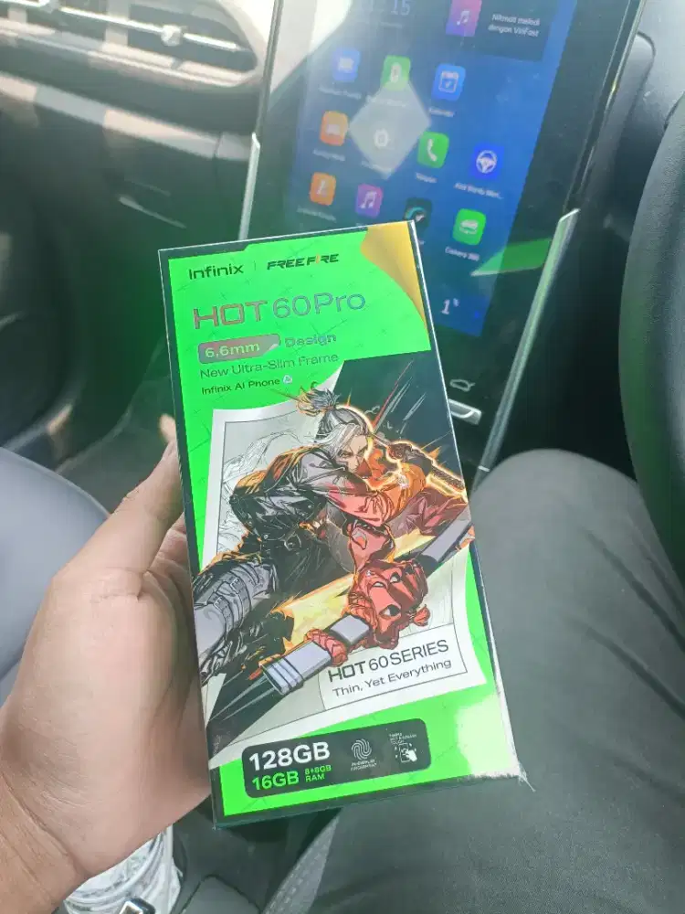 Infinix hot 60 pro titanium silver 8+8/128gb Helio G200 harga net