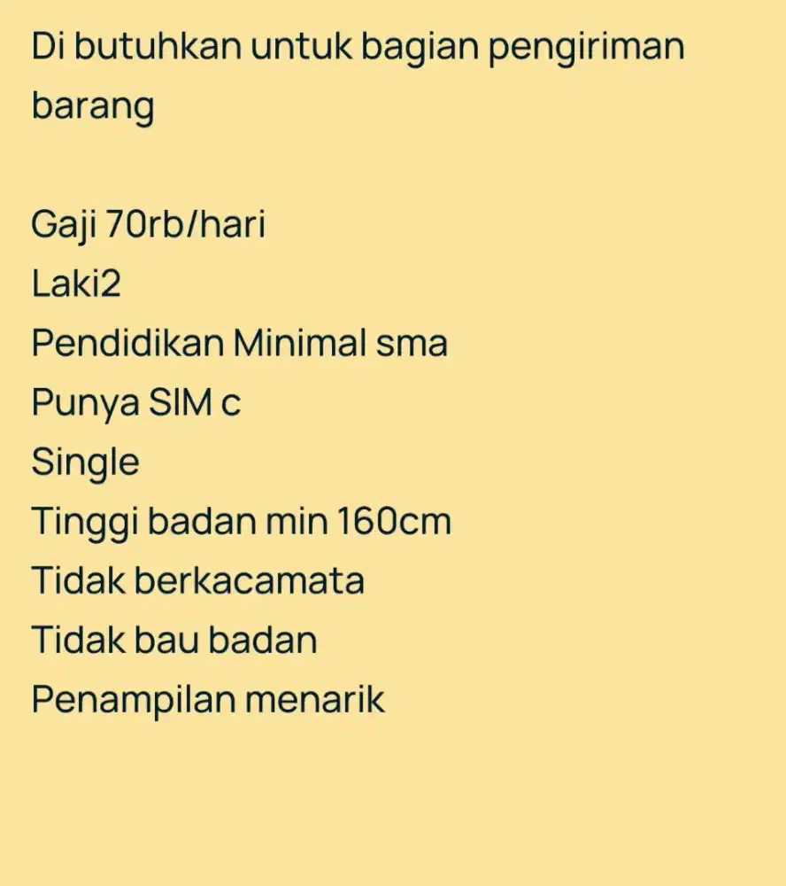 Pengiriman barang