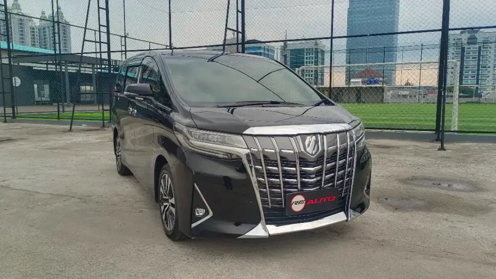 TOYOTA ALPHARD G 2.5 AT ATPM 2022 HITAM