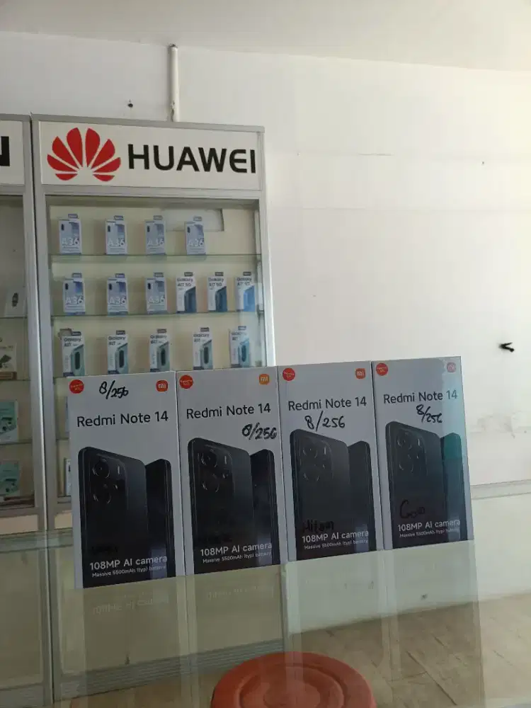 Redmi Note 14 (8/256) GB Baru Resmi Xiaomi⁵