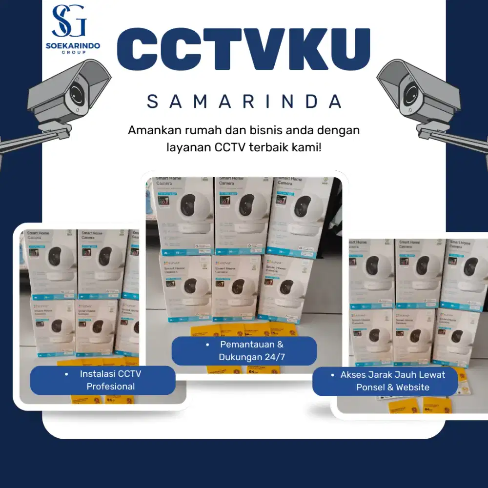 KAMERA CCTV EZVIZ TERMURAH DI SAMARINDA