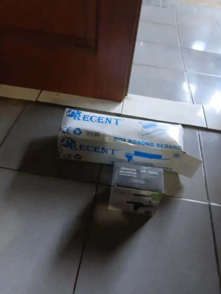 1 set filter aquarium baru