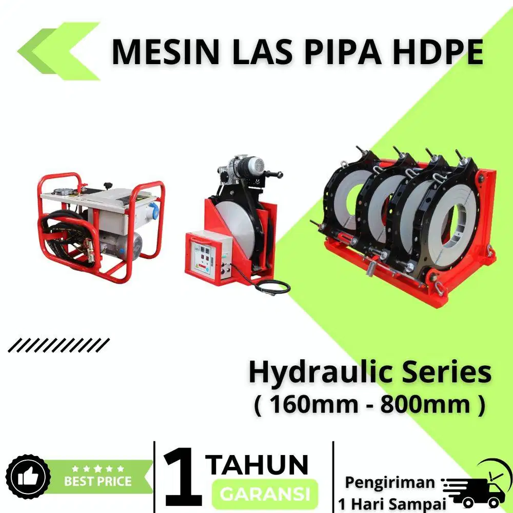 Jual Alat Joint Pipa Hdpe SHD 200mm Hydraulic Butt Fusion