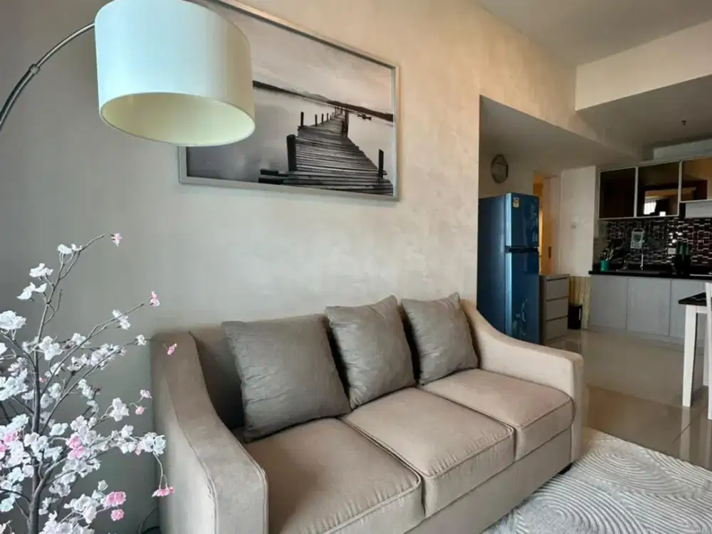 DISEWAKAN APARTEMEN ORCHARD TOWER 2BR FULL FURNISHED MODERN NEW MURAH POLL