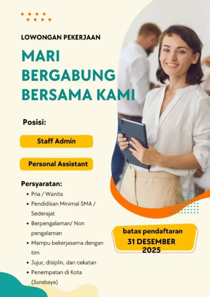 Administrasi dan marketing