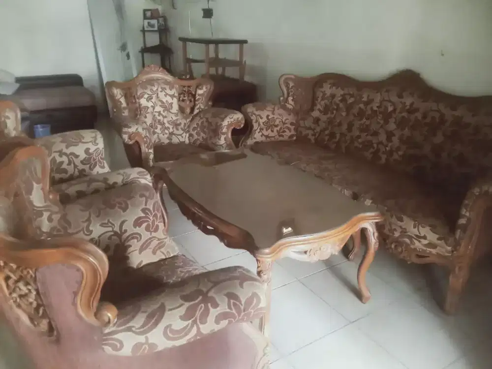 Kursi tamu jati super