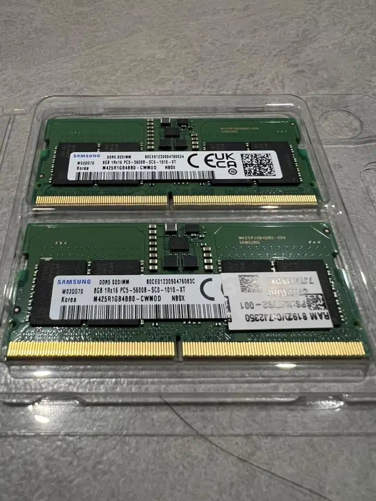Ram  Sodimm Samsung 16Gb DDR5 PC 5600 Laptop