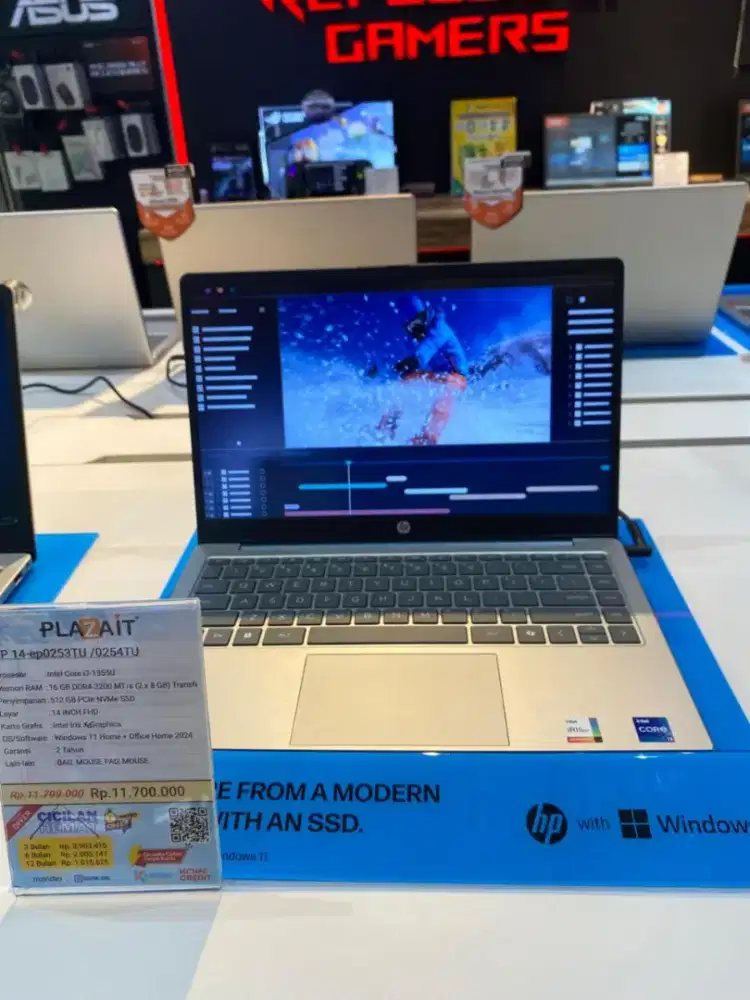 Kredit laptop Hp modal ktp