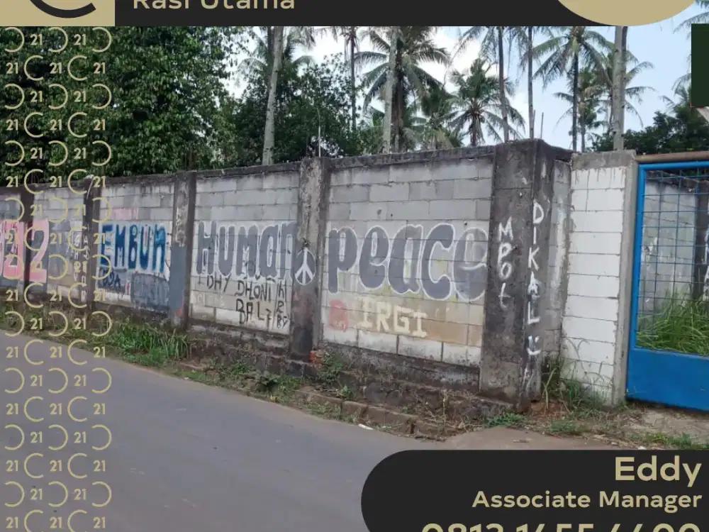 Dijual Tanah Di Jalan Puri Cileungsi Gandoang Cileungsi Bogor