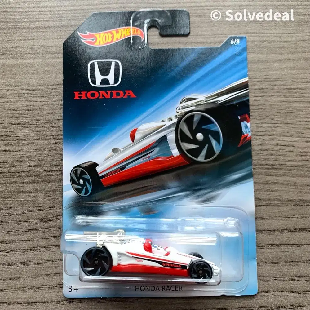 Hot Wheels Honda 70th Anniversary Honda Racer 2018 Putih