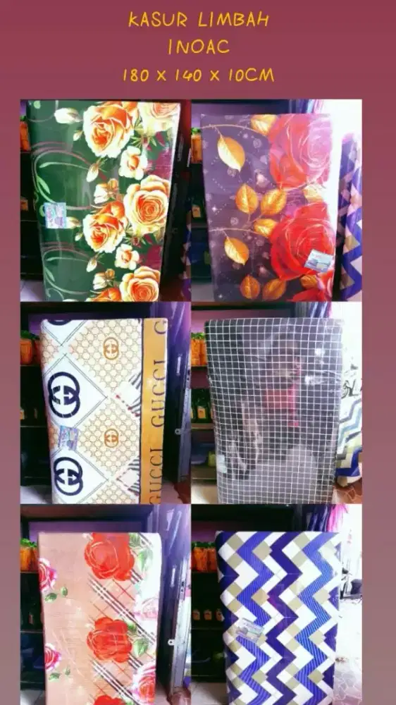 Kasur limbah inoac murah