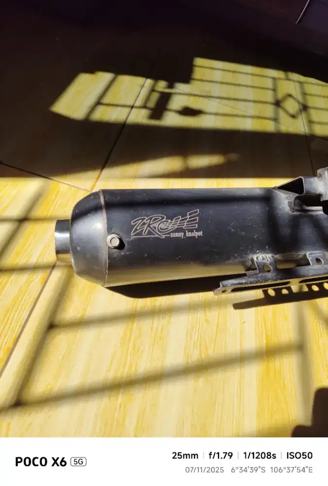 KNALPOT ZRC SARFULL ADEM