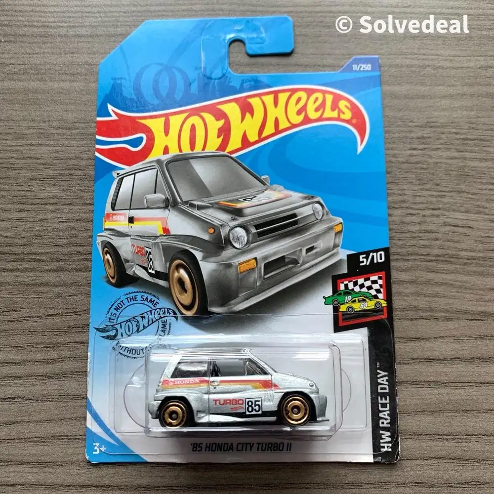 Hot Wheels 85 Honda City Turbo II 2020 Silver