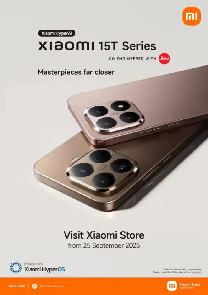 Xiaomi 15T Series Lengkap All Warna