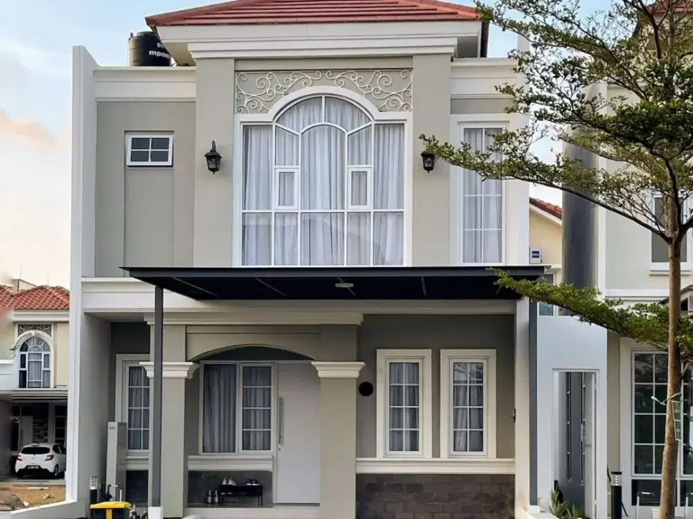 Rumah cantik semi furnished di jakarta garden city jakarta timur