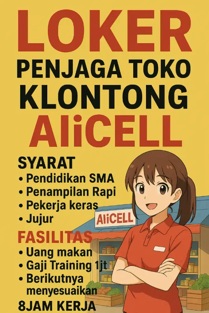Penjaga TOKO Ali cell