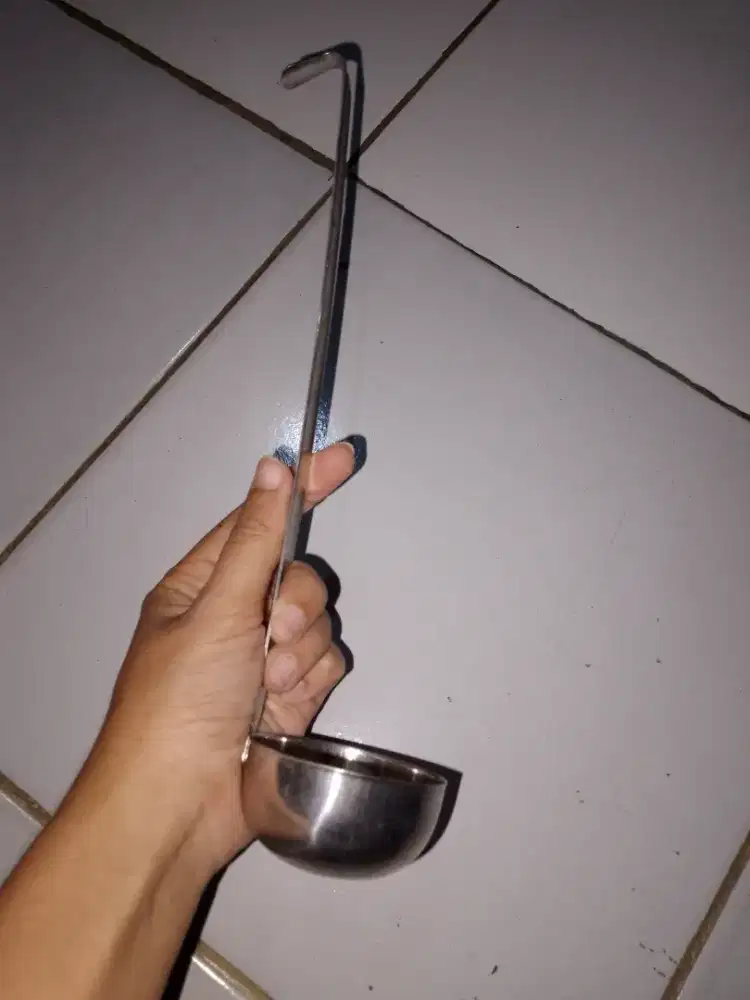 Dendeng bakso tutup kaca plus sinduk baksonya