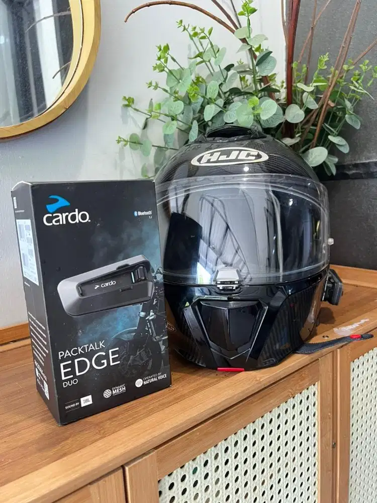 Helm HJC Rpha 90s Cardo Packtalk EDGE